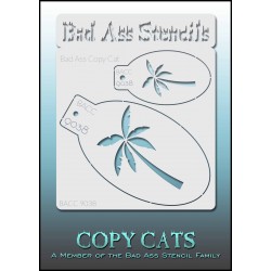 Bad Ass Copy Cat Stencil 9038